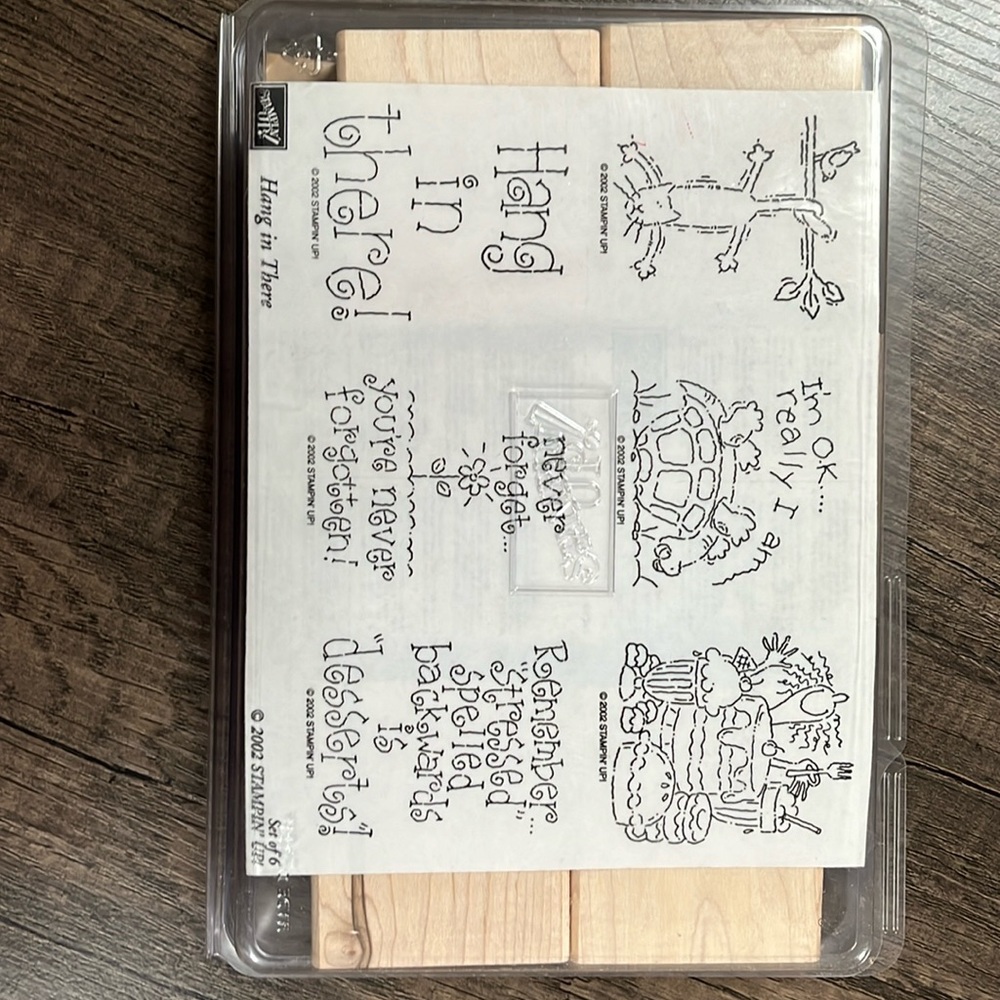 Stampin’ Up! Hang in There stamp set. New in box